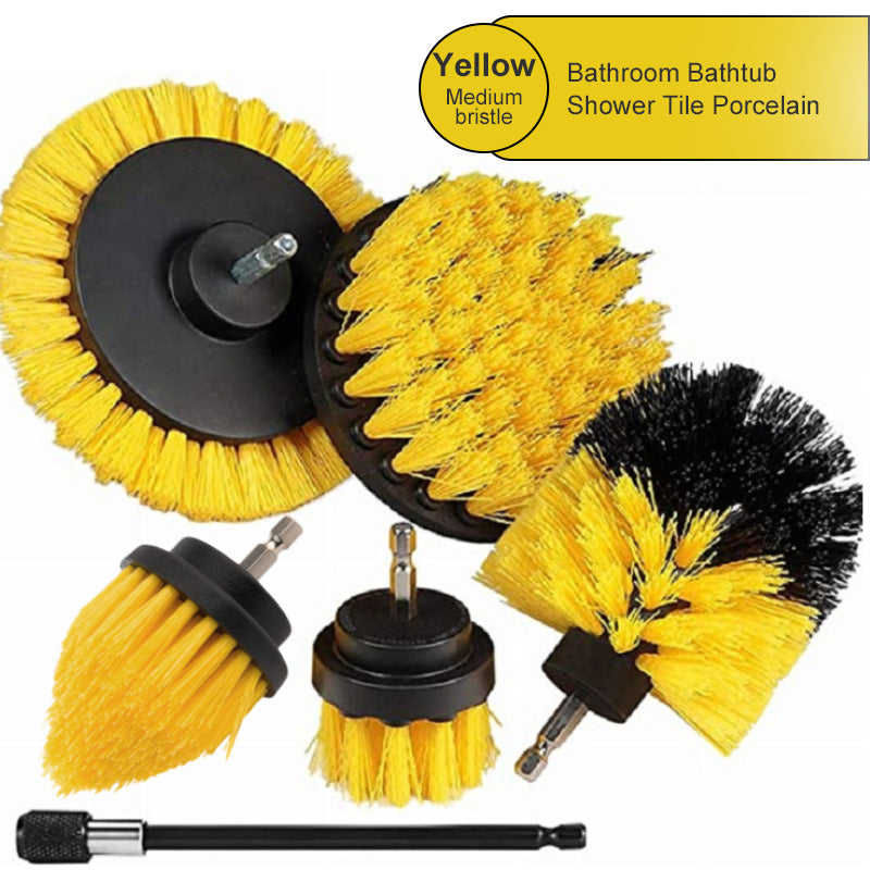 Electric Drill Brush 6-piece Tool Set Cleaning