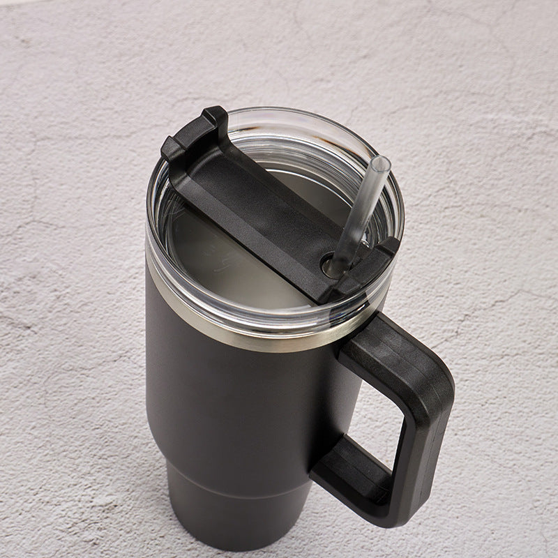 "40oz Handle Bingba Insulated Cup - Keep Your Beverage Hot or Cold On-the-Go!"