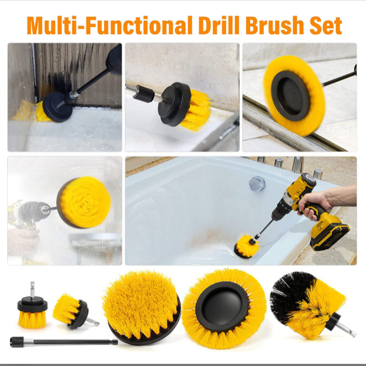 Electric Drill Brush 6-piece Tool Set Cleaning