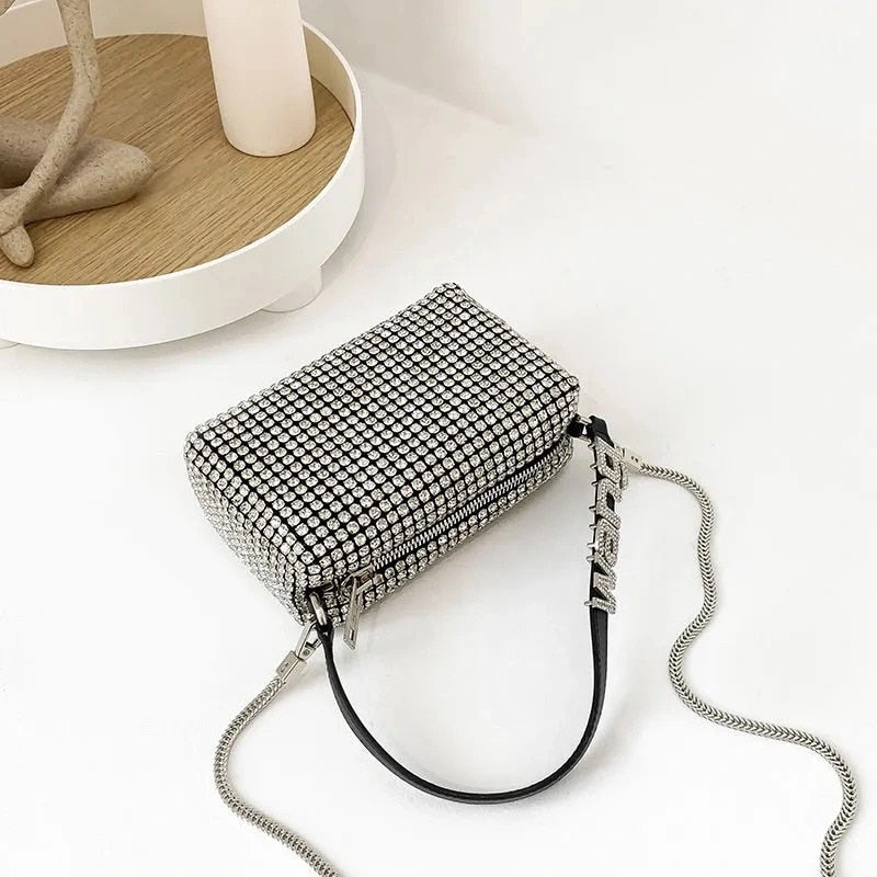 AW New Rhinestone Handbag for Women