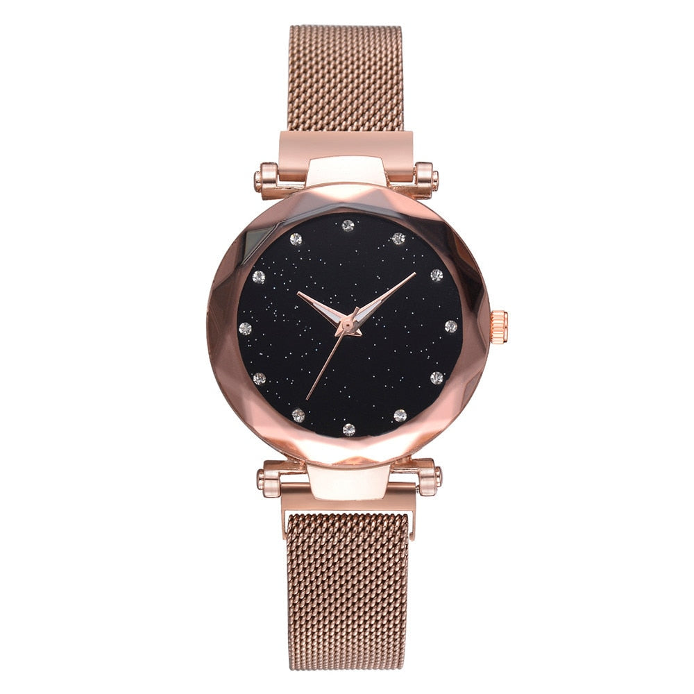 WOKAI Ladies Magnetic  Luxury Women Watches