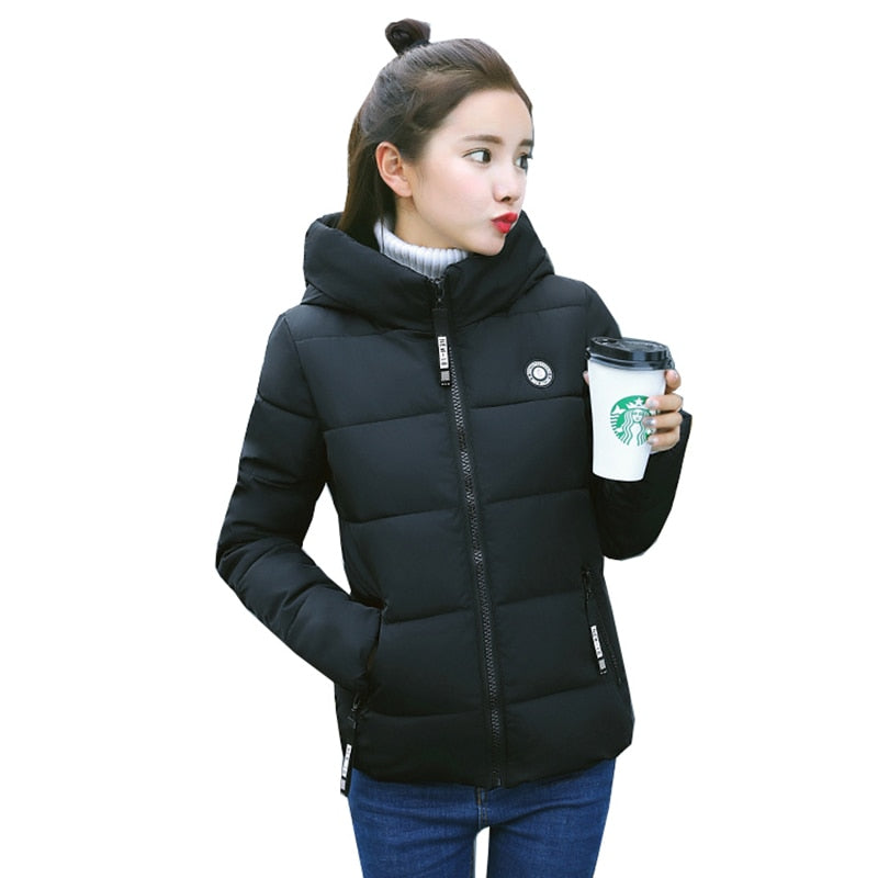 Causal Ladies Padded Jacket Short Autumn Winter