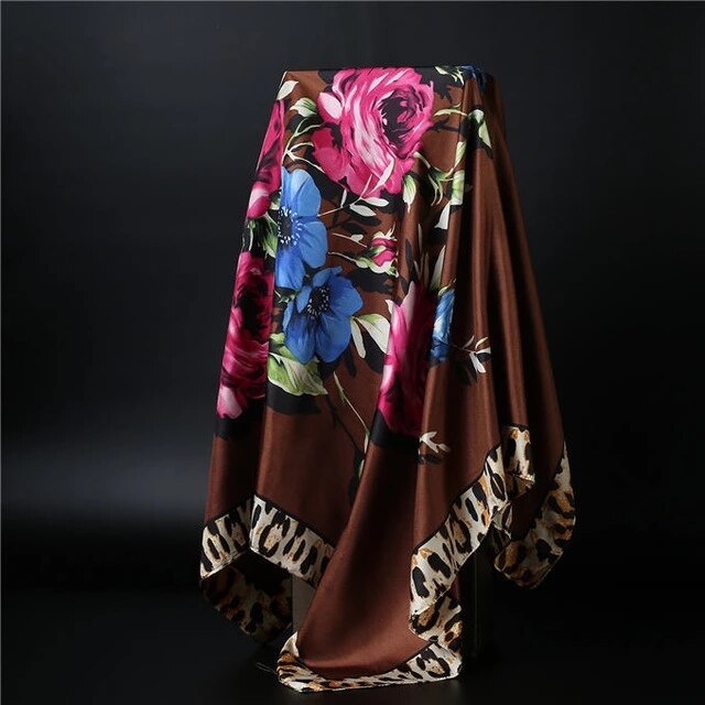 90*90cm Fashion Scarves for Women  Hijab Scarf