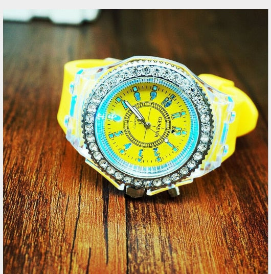 New hot sale Flash Luminous Watch Led light