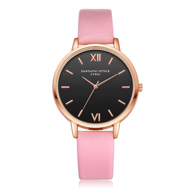 Hot Sales Woman Watch Set 5 pcs Quartz Leather