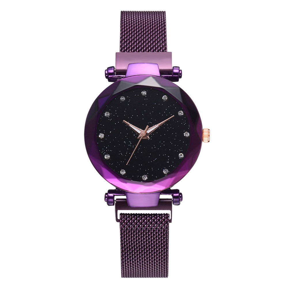 WOKAI Ladies Magnetic  Luxury Women Watches