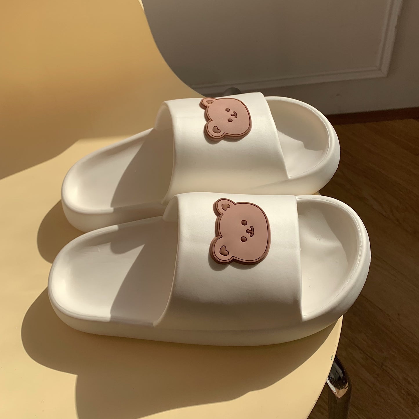 New Couple Fashion Bear Sandals Non-slip