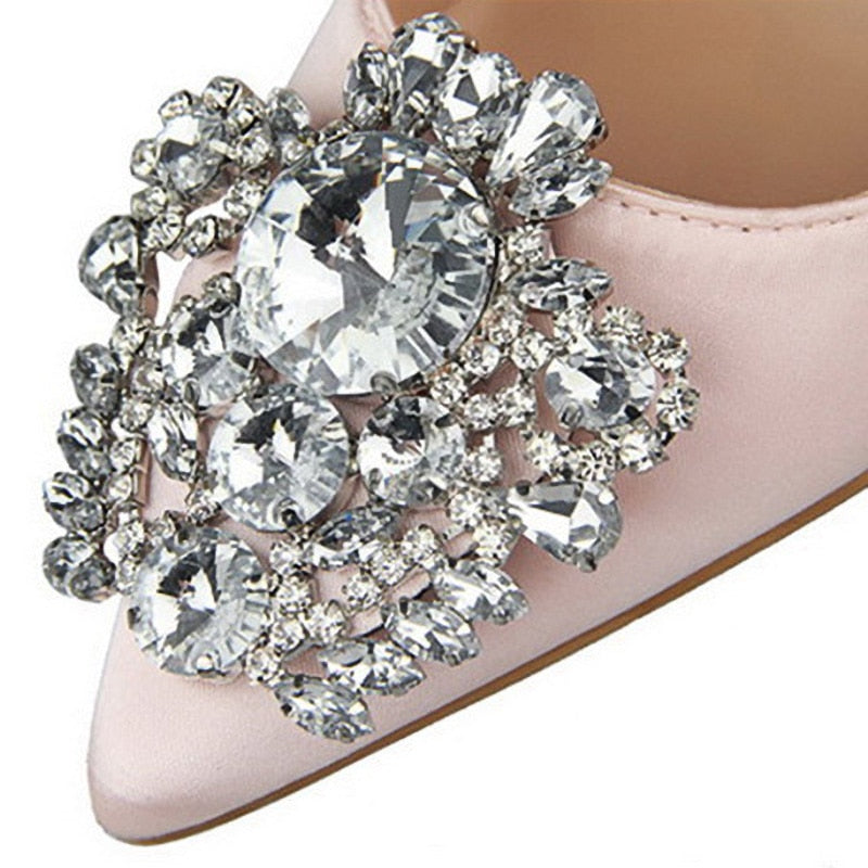 Rhinestone Women Pumps Stiletto Women