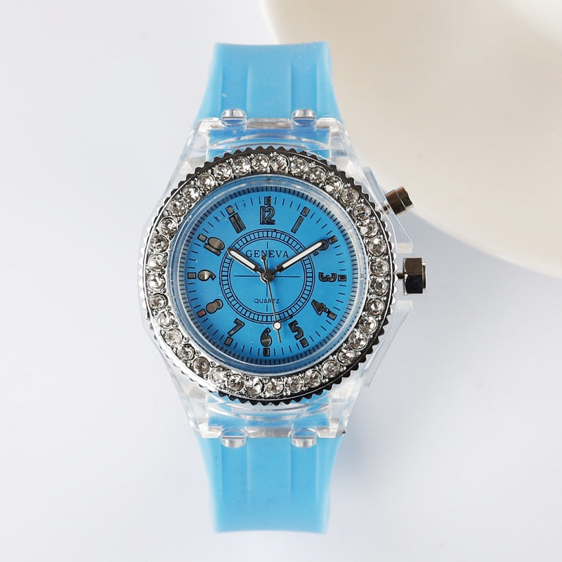 New hot sale Flash Luminous Watch Led light