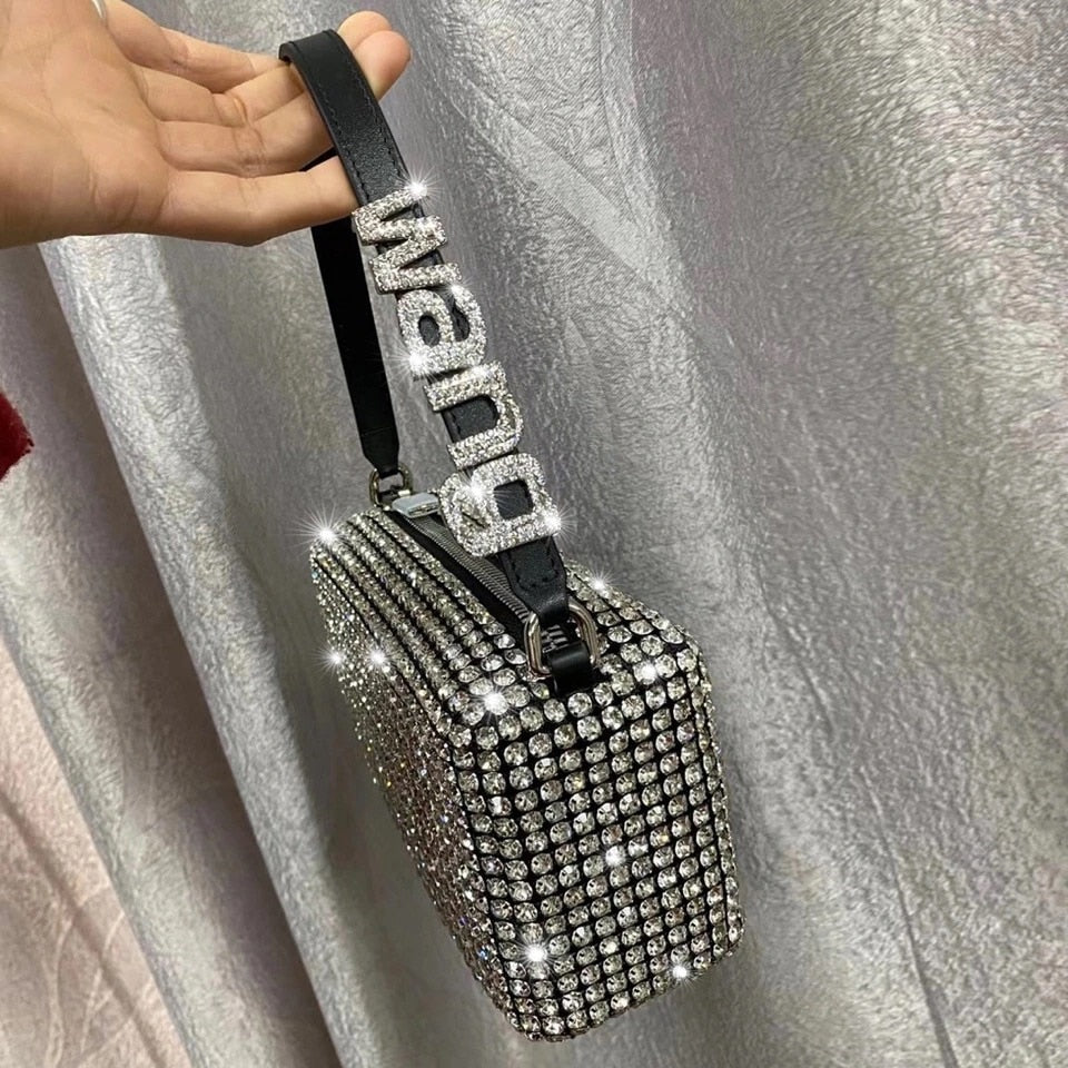 AW New Rhinestone Handbag for Women