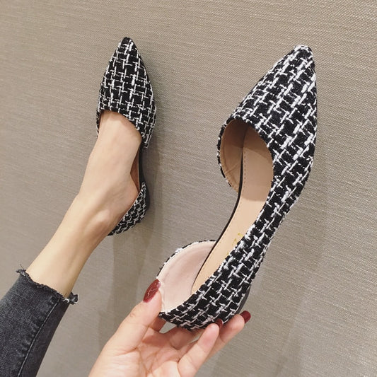 Women Flat Heel Shoes Summer Office Lady