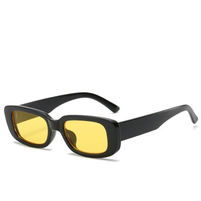 Square Sunglasses Women Men Vintage Retro