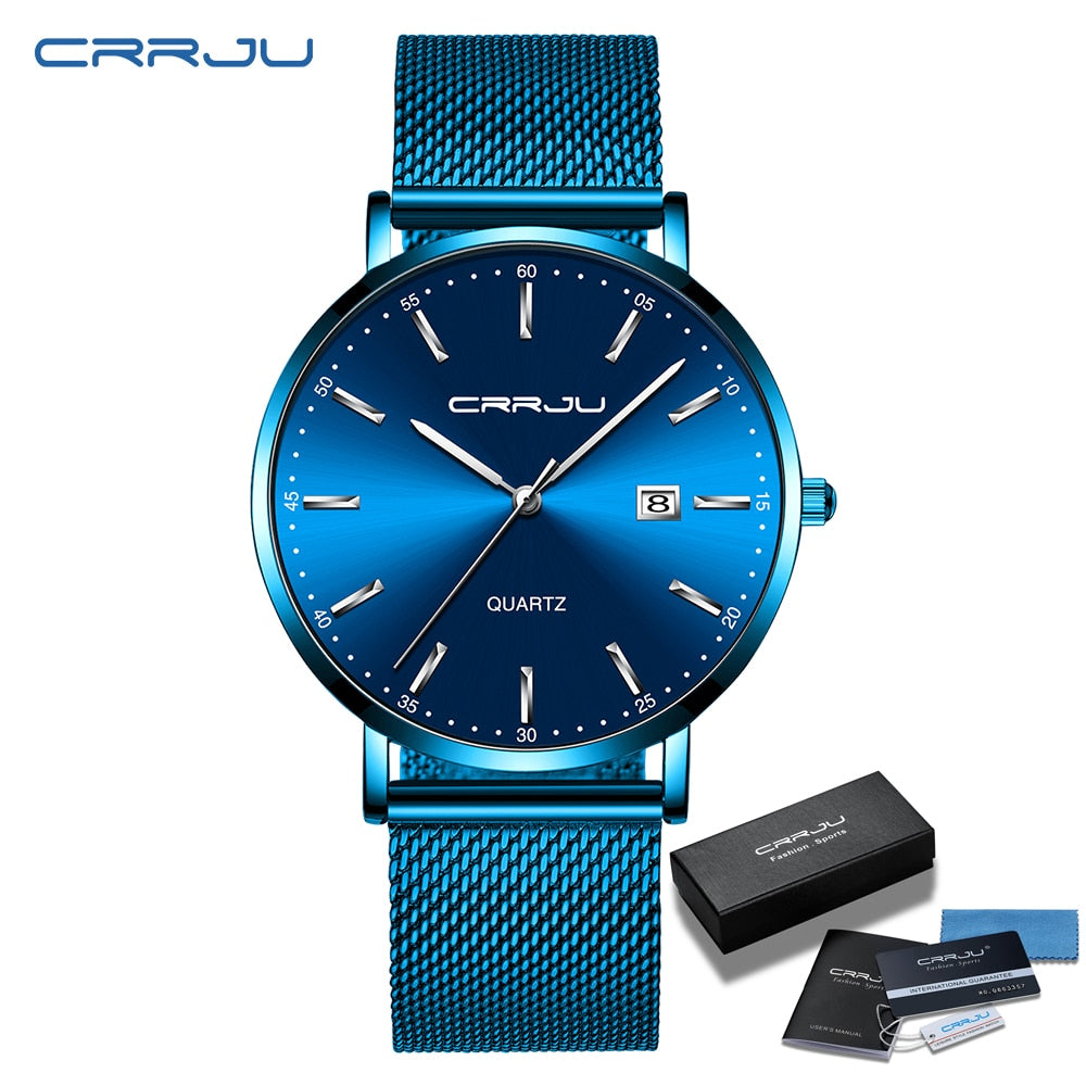 CRRJU Luxury Fashion Woman Bracelet Watch