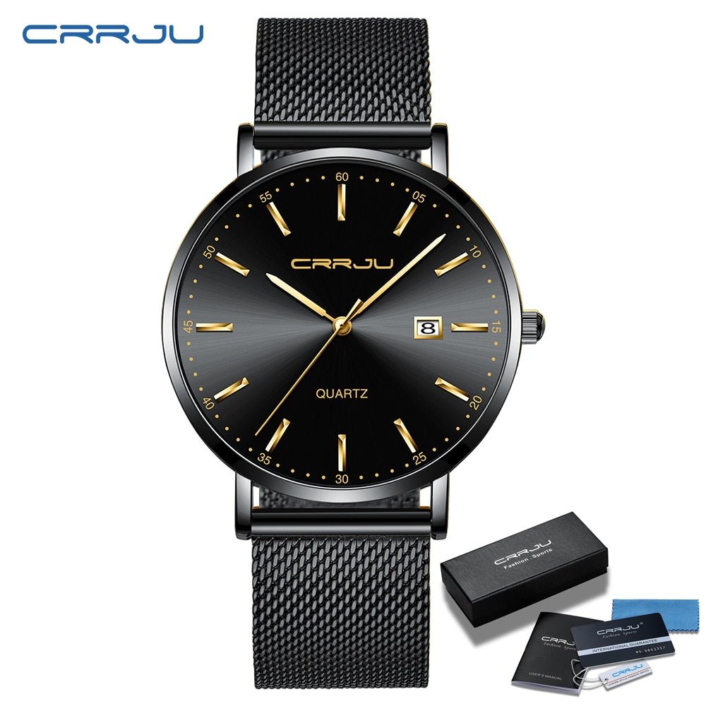 CRRJU Luxury Fashion Woman Bracelet Watch