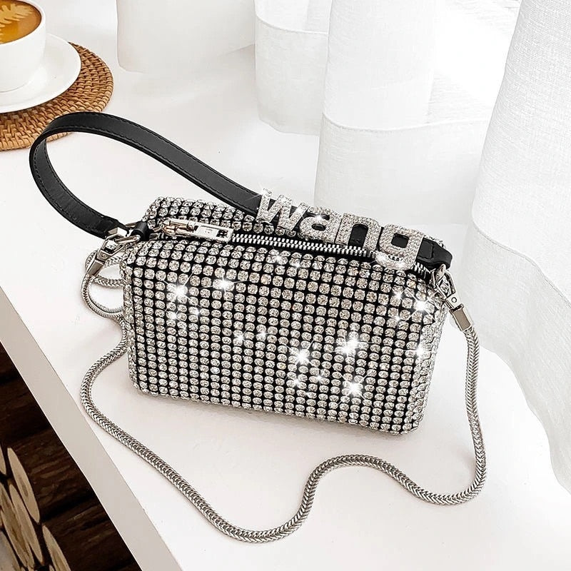 AW New Rhinestone Handbag for Women