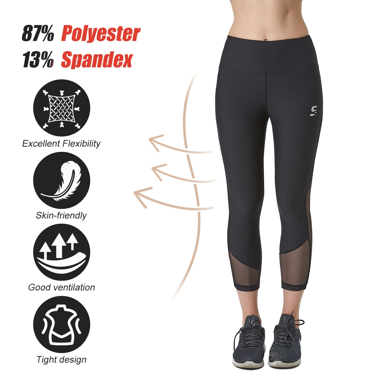 Women Yoga Compression Leggings Sport Seamless High Waist Elastic Pants for Women Running Tights Fitness Workout Yoga Sweatpants