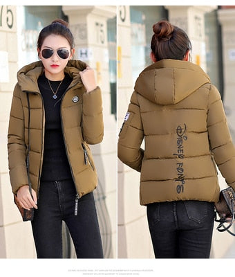 Causal Ladies Padded Jacket Short Autumn Winter