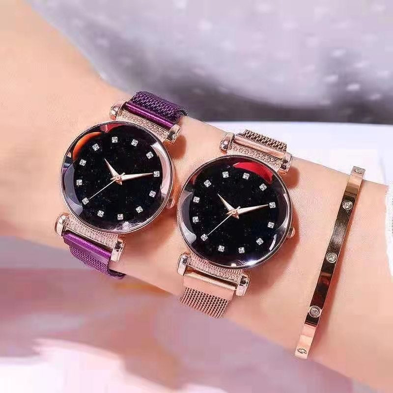 WOKAI Ladies Magnetic  Luxury Women Watches