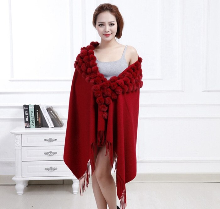 Women New Cashmere Pashmina Warm Shawl Soft Scarf