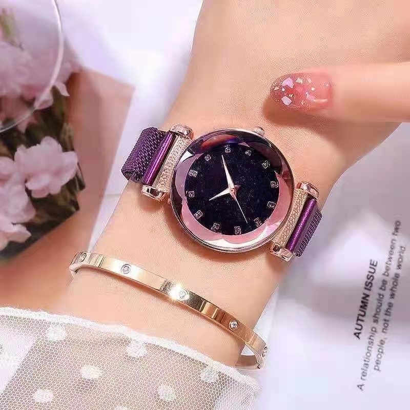 WOKAI Ladies Magnetic  Luxury Women Watches