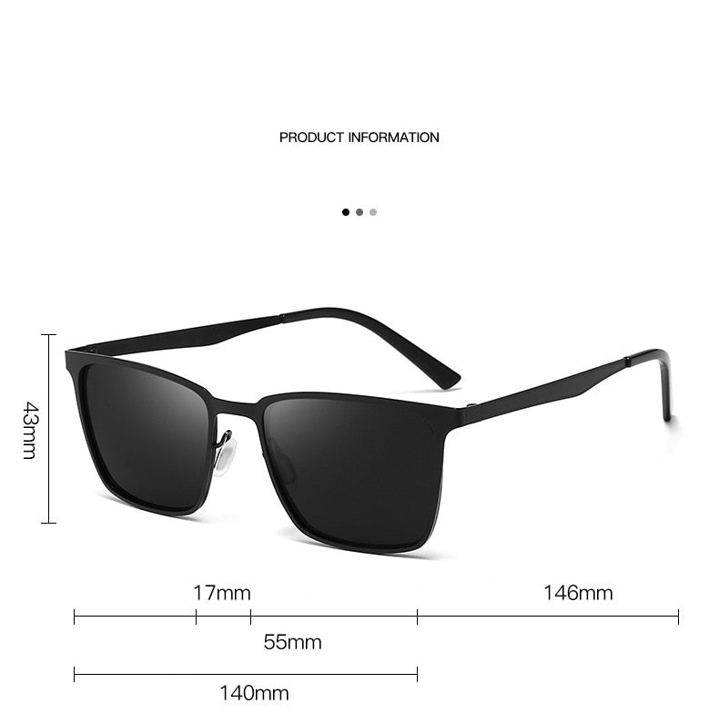 Brand Design Classic Polarized Sunglasses