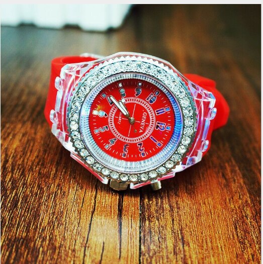 New hot sale Flash Luminous Watch Led light