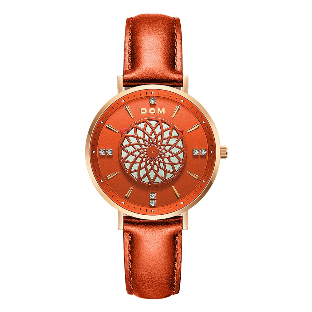 New Women Watches DOM Luxury Brand Ladies