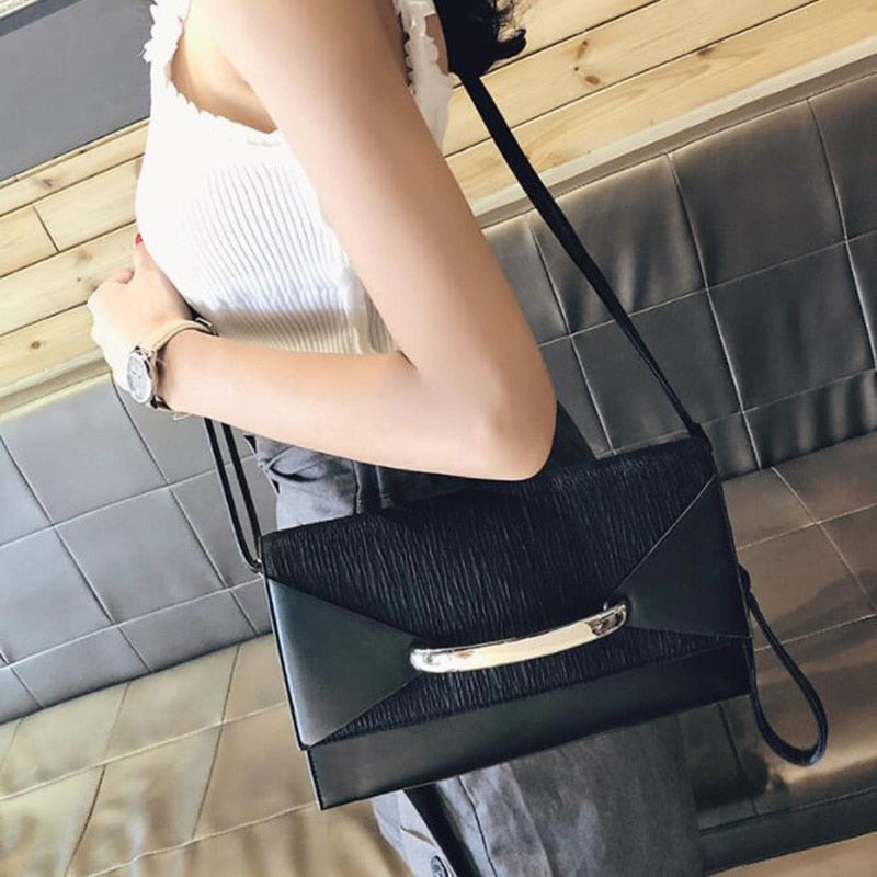 Envelope Clutch Bag Women Leather Luxury