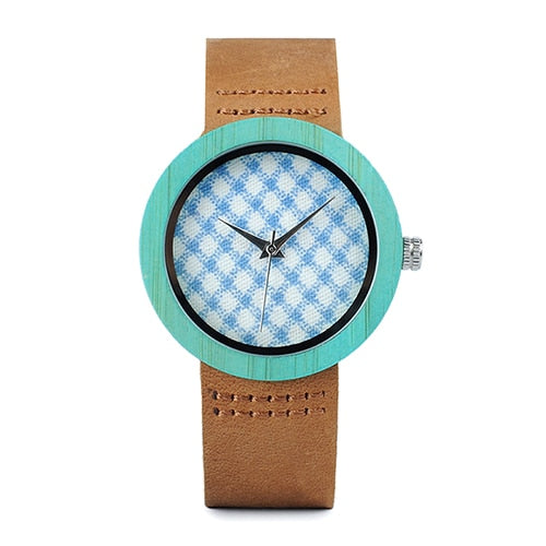 Watches Woman Bamboo Wristwatch For Women