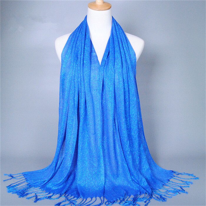 Winter New Scarf Print Solid Color Long Shawls