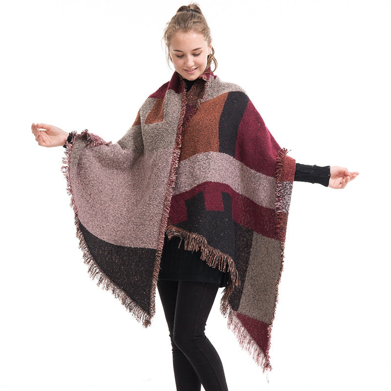 Fashion Pashmina Women Blanket Scarf Warm Winter