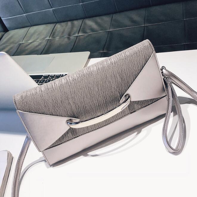 Envelope Clutch Bag Women Leather Luxury