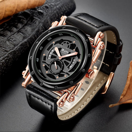 Oulm New Style Watches Men Casual Calendar