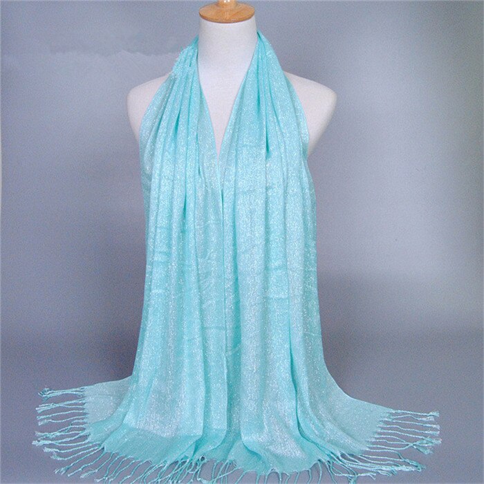 Winter New Scarf Print Solid Color Long Shawls