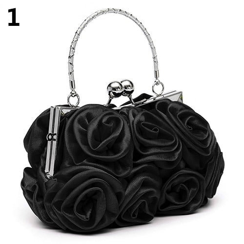 Bag Rose Flower For Casual Evening Party