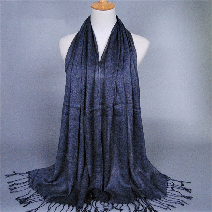 Winter New Scarf Print Solid Color Long Shawls