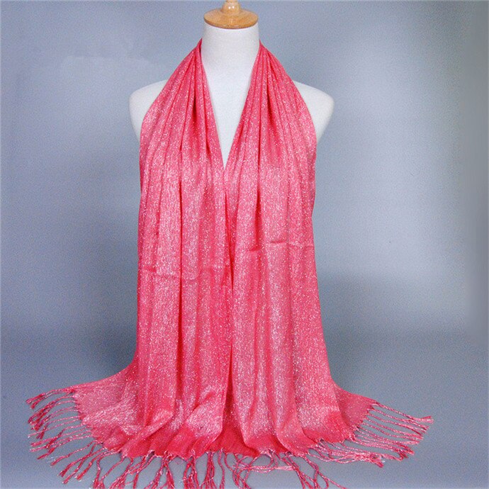 Winter New Scarf Print Solid Color Long Shawls