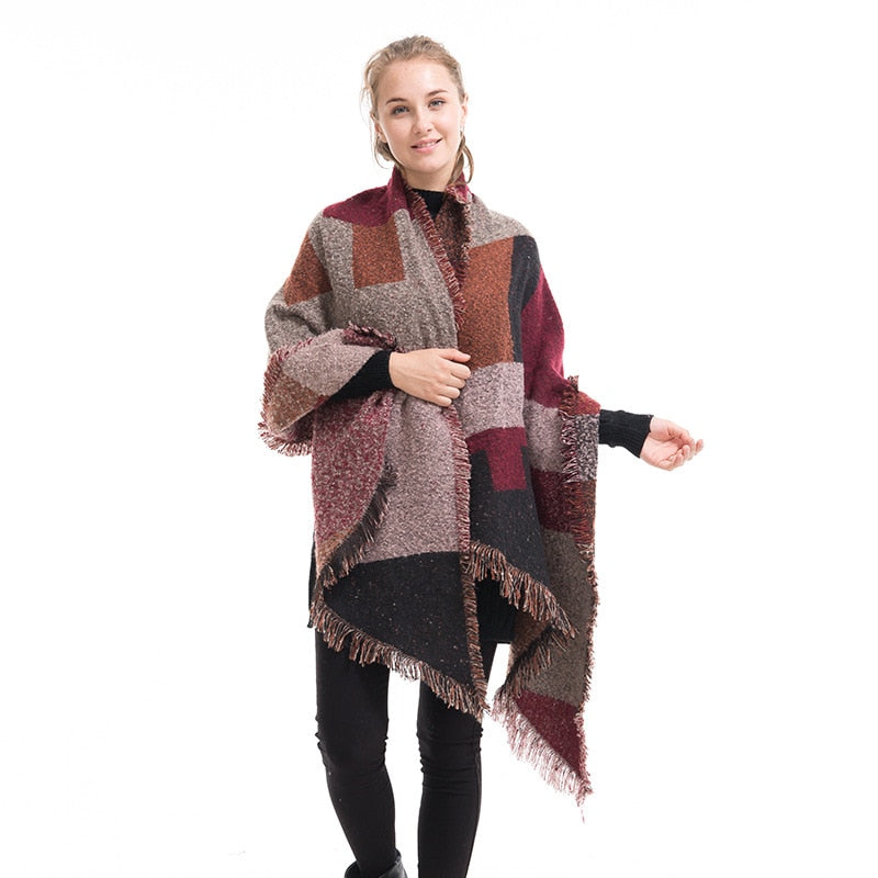 Fashion Pashmina Women Blanket Scarf Warm Winter