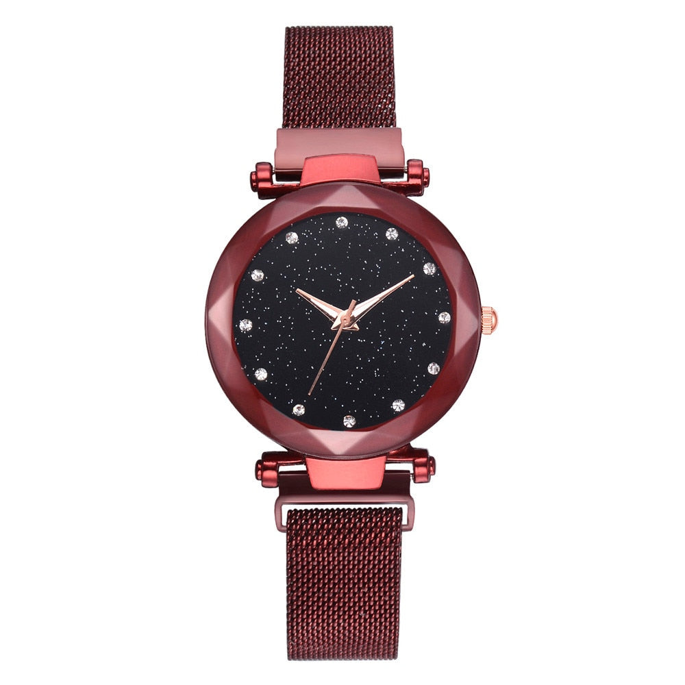 WOKAI Ladies Magnetic  Luxury Women Watches