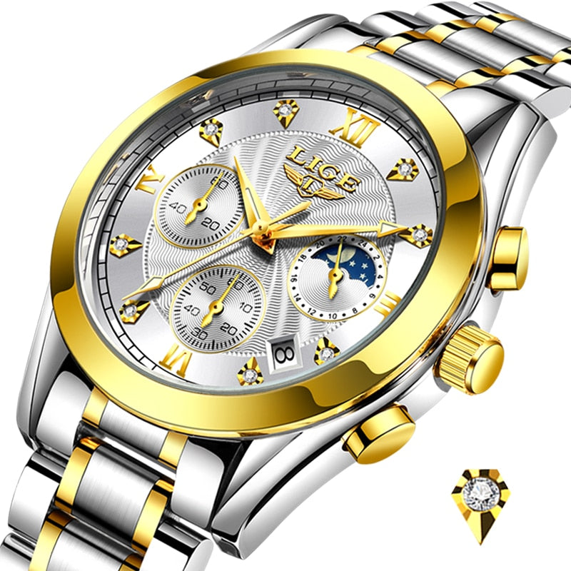 New Gold Watch Women Watches Ladies