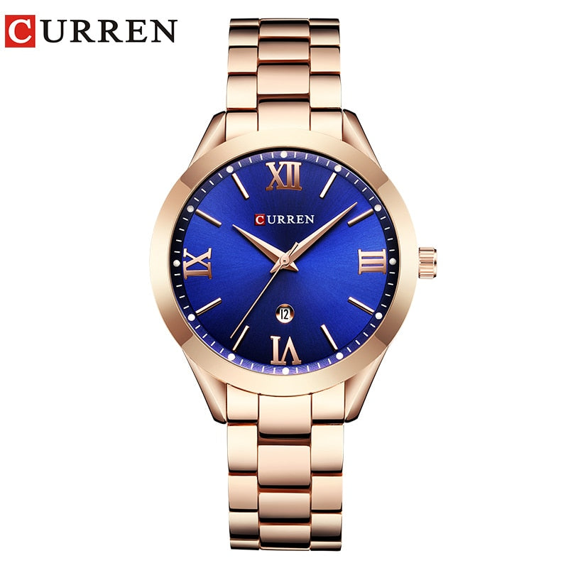 CURREN Gold Watch Women Watches Ladies