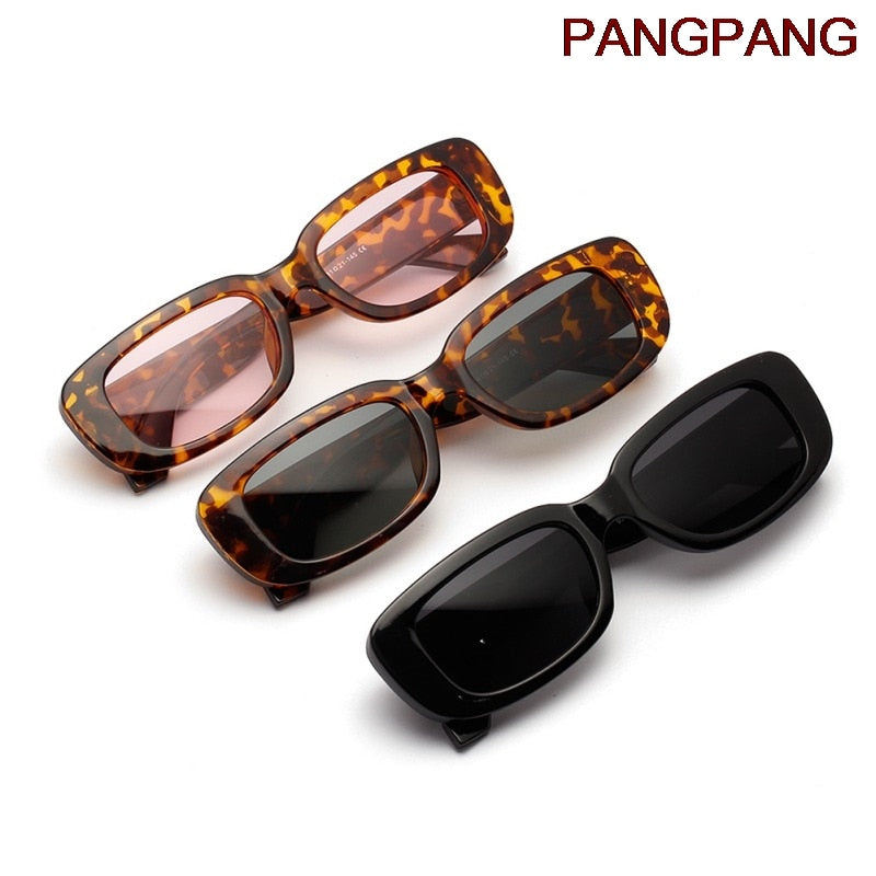 Square Sunglasses Women Men Vintage Retro