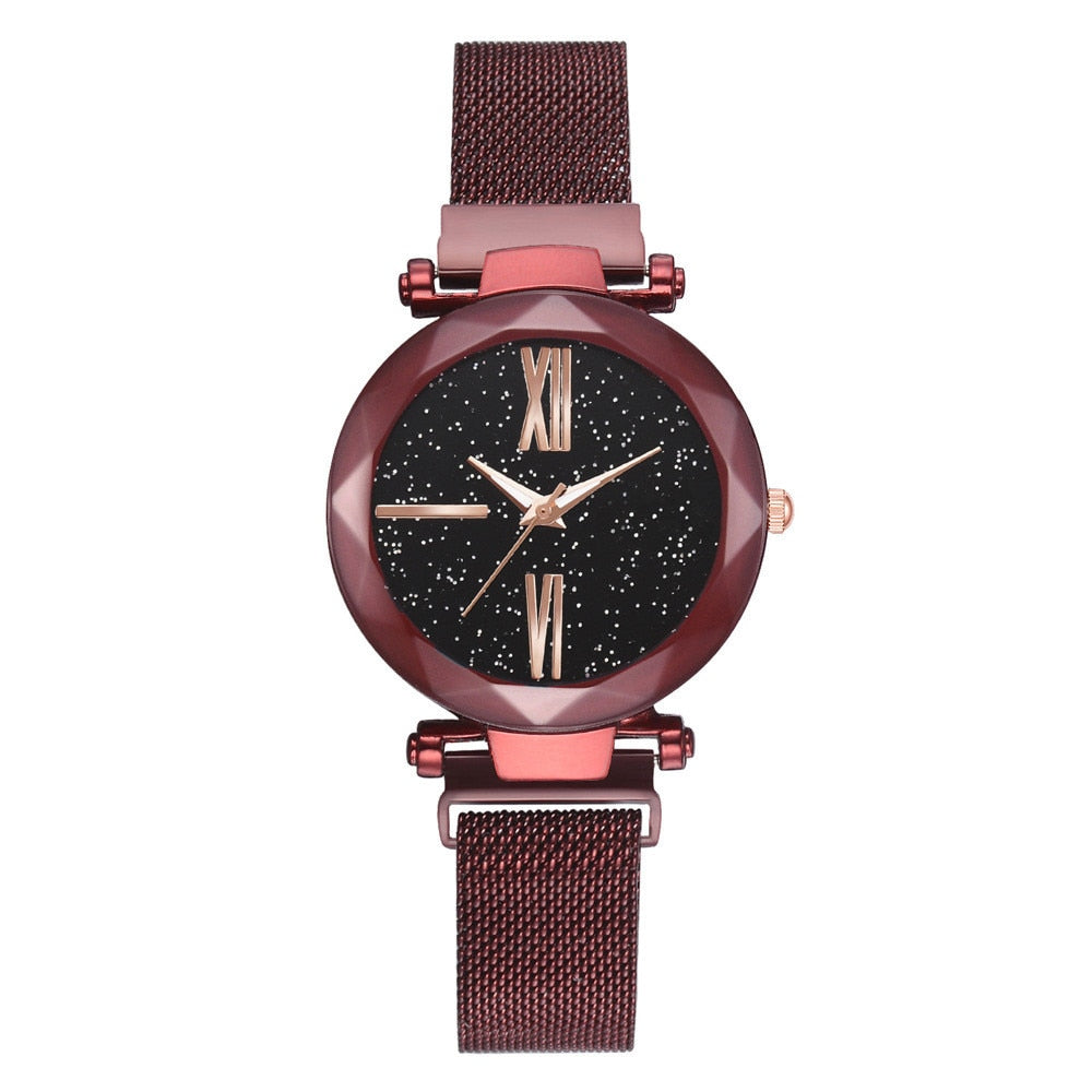 WOKAI Ladies Magnetic  Luxury Women Watches