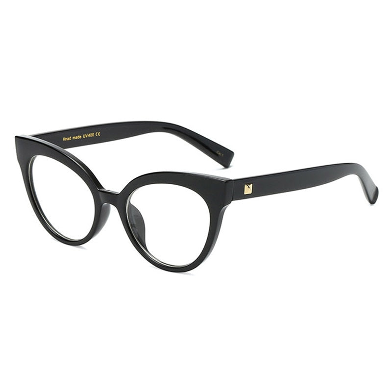 Woman Optical Eyeglasses Metal Legs Acetate