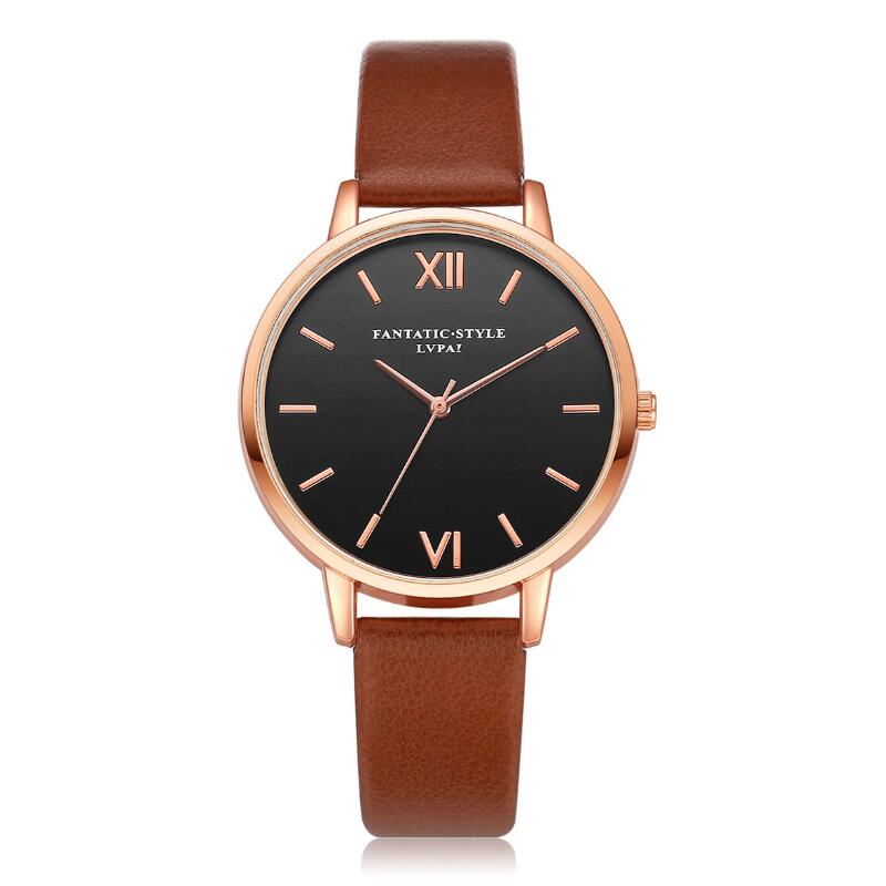 Hot Sales Woman Watch Set 5 pcs Quartz Leather