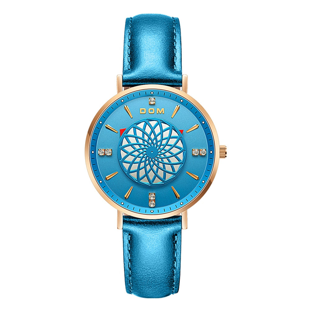 New Women Watches DOM Luxury Brand Ladies