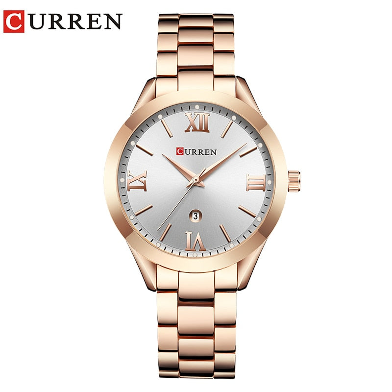 CURREN Gold Watch Women Watches Ladies