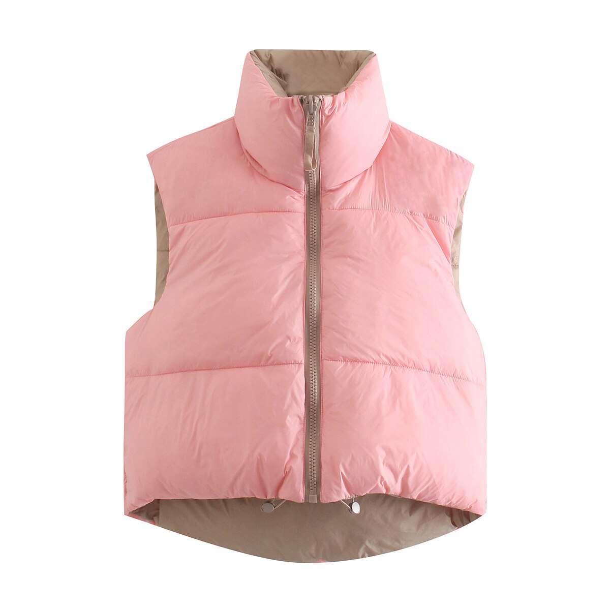 Women Reversible Gilet Jacket Sleeveless