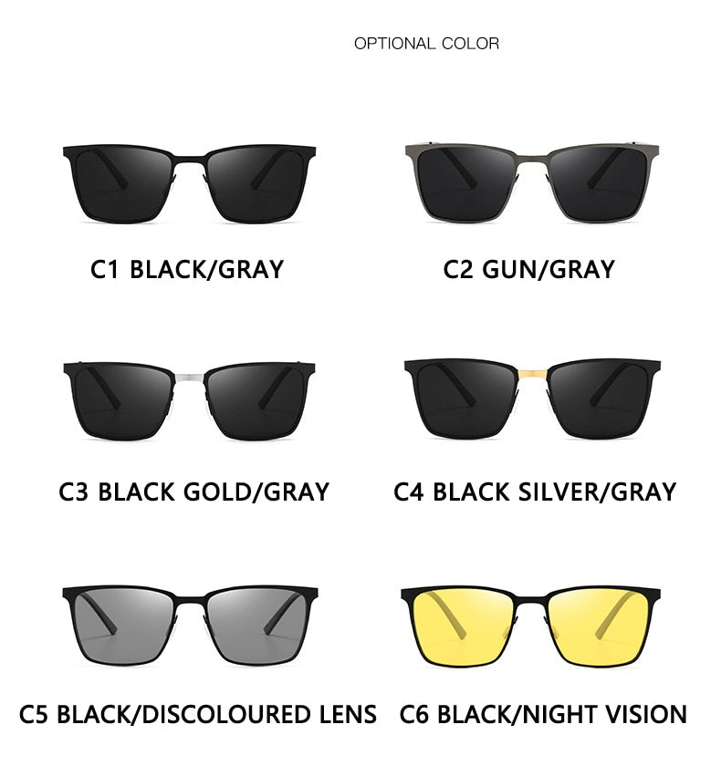 Brand Design Classic Polarized Sunglasses