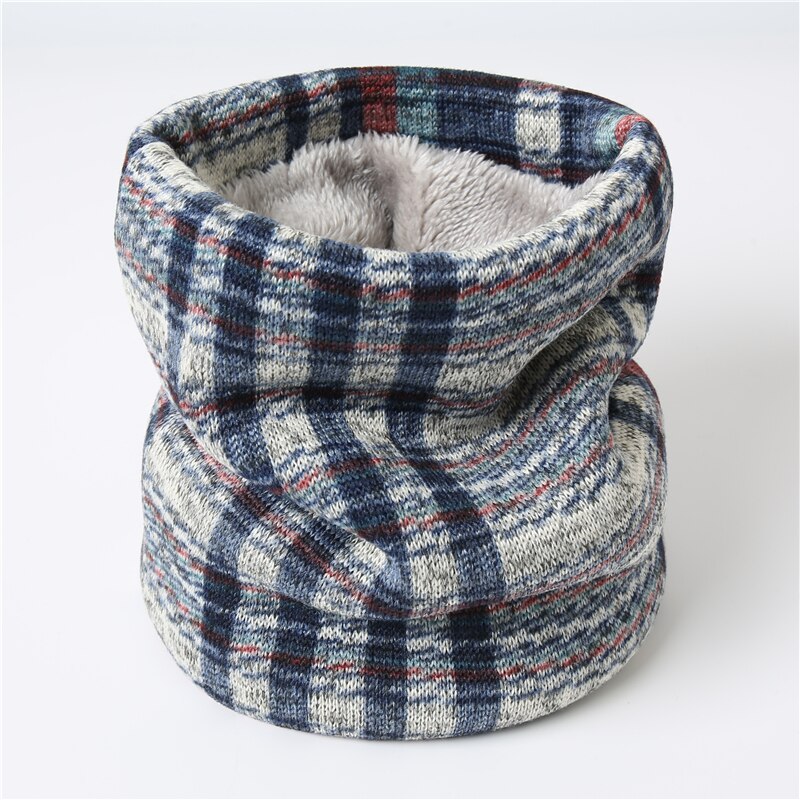 Face Snood Unisex Collar Winter Warm Ring Scarf